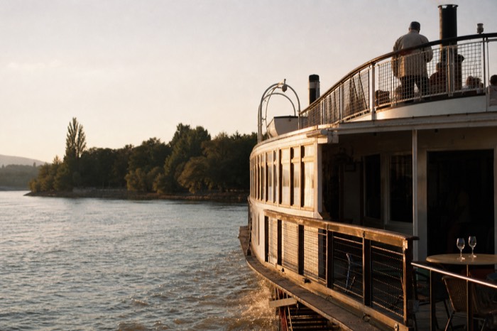 Budapest Paddle Steamer Danube Cruise with Tokaj Wine and Audio Guide